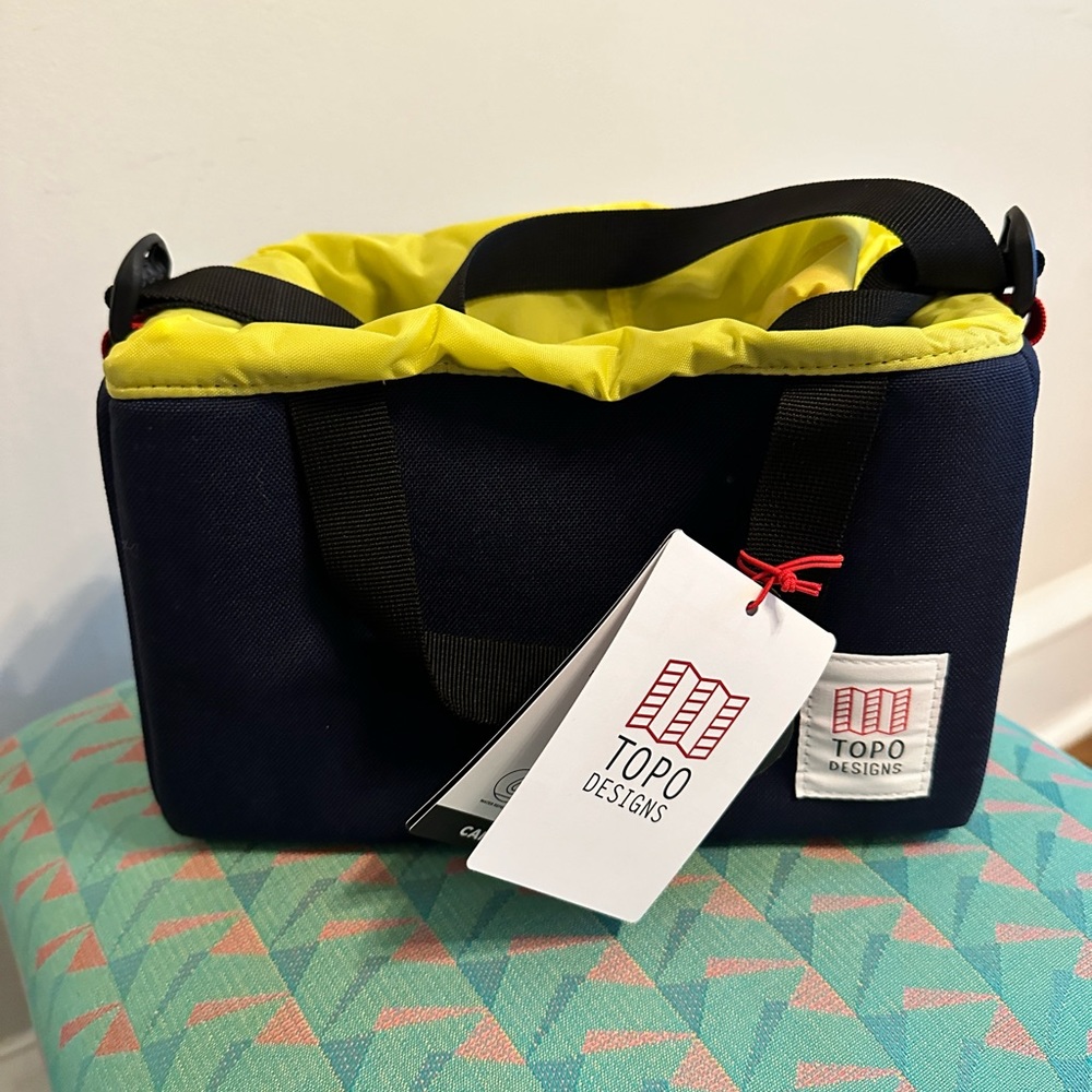 Topo Designs Camera Cube Navy